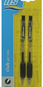 NS CLUB GEL INK PEN 2's