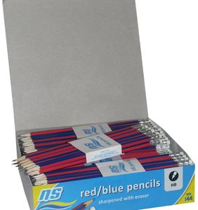 NS RED BLUE PENCIL 144's