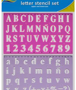 NS LETTER STENCIL SET 20mm