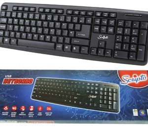 SCRIPTO USB WIRED KEYBOARD
