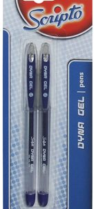 SCRIPTO DYNA GEL PEN 2's