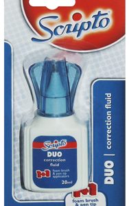SCRIPTO DUO CORRECTION FLUID