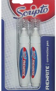 SCRIPTO REWRITE CORRECTION PEN 2's