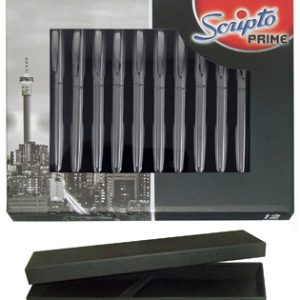 SCRIPTO PRIME STATUS BALL PEN 12's