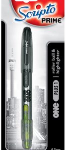 SCRIPTO PRIME ONE PLUS 1 PEN & HIGHLIGHTER