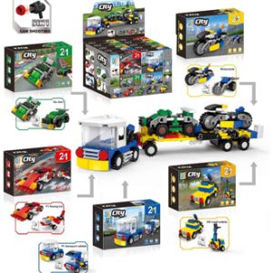 CITY BLOCKS 2 IN 1 CAR PDQ