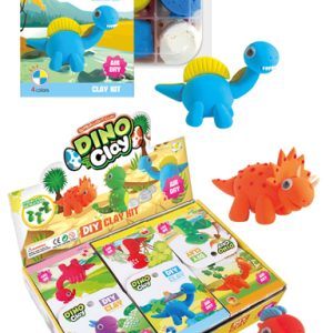 DINO CRAZY CLAY KIT PDQ