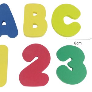 FOAM LETTERS AND NUMBERS