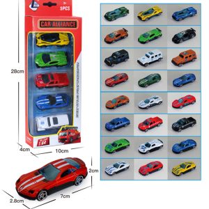 1:64 METAL CAR SET 5PC