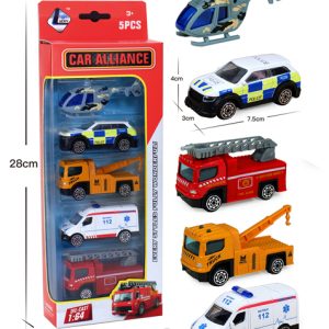1:64 METAL RESCUE SET 5PC