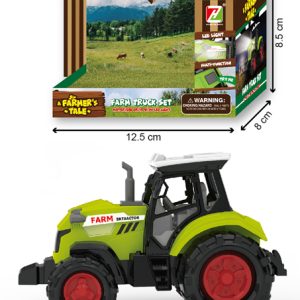 FRICTION TRACTOR WITH LIGHT