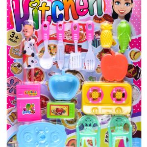 KITCHEN PLAY SET 15PC