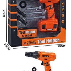 DRILL SET BATTERY OPERATED 8PC