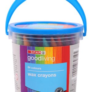 SPAR GOOD LIVING WAX CRAYONS 64's