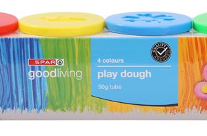 SPAR GOOD LIVING PLAY DOUGH 4's