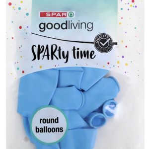 SPAR GOOD LIVING LARGE ROUND BALLOONS 8's