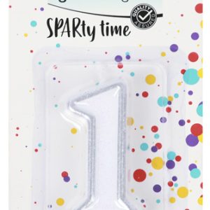 SPAR GOOD LIVING NUMBER CANDLE 1