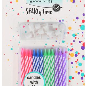 SPAR GOOD LIVING SPIRAL CANDLES 24's