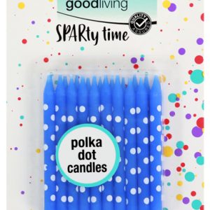 SPAR GOOD LIVING POLKA DOT CANDLES 20's