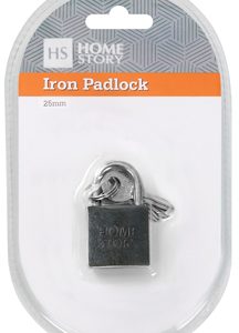 HS IRON PADLOCK 25mm