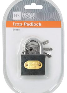 HS IRON PADLOCK 38mm
