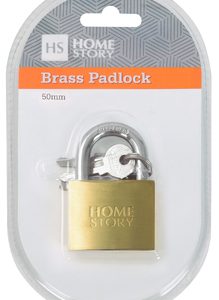HS BRASS PADLOCK 50mm