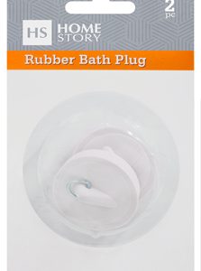 HS RUBBER BATH PLUG 2's