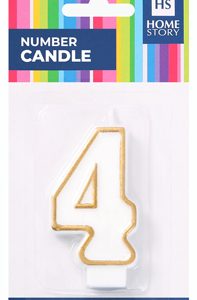 HS NUMBER CANDLE 4