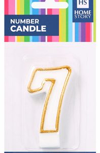 HS NUMBER CANDLE 7