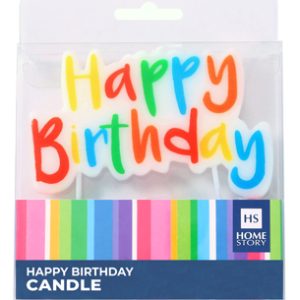HS HAPPY BIRTHDAY CANDLE