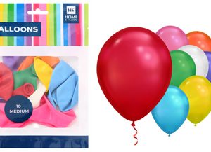 HS MEDIUM BALLOONS 10's