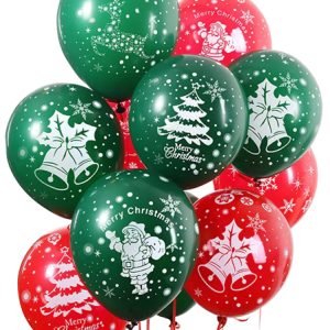 XMAS BALLOONS 8PC