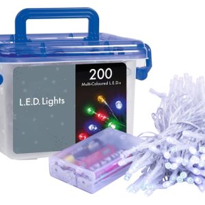 LED LIGHTS COLOUR FLASH 200PC