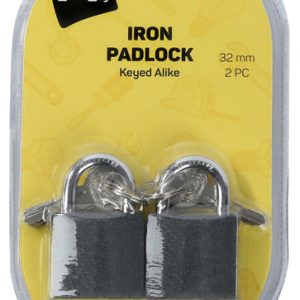 PnP DIY IRON PADLOCK 32mm 2's