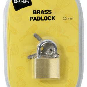 PnP DIY BRASS PADLOCK 32mm
