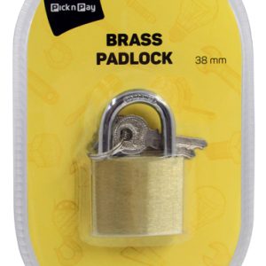 PnP DIY BRASS PADLOCK 38mm