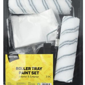 PnP DIY ROLLER TRAY PAINT SET 7PC