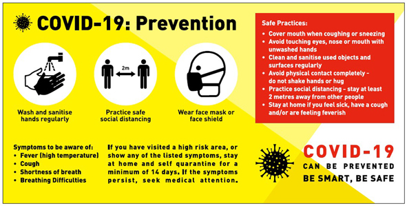 COVID-19 SAFETY SIGN